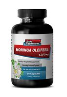 Top Moringa Oleifera Leaf Supplement - Metabolism, Energy Levels Improvement and Mental Focus - Help Suppress Your Appetite (1 Bottle 60 Capsules)