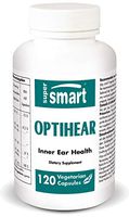 Supersmart - OptiHear - Hearing Loss Supplement - Protection and Possible Enhancement of Hearing Function - with Quercetin, Vitamin D3, ZInc and Magnesium | Non-GMO - 120 Vegetarian Capsules