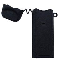 Texture Case for S/mok-No-rd Kit Box Mod Protective Silicone Rubber Sleeve Cover Shield Wrap, Anti-Slip Silicone Protective Cap, Shock-Proof & Scratch-Proof Wrap Gel Skin, Device not Included (Black)