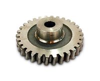 Boston Gear CD1142 Worm Gear, Plain, 14.5 PA Pressure Angle, 0.250" Bore, 10:1 Ratio, 20 TEETH, RH