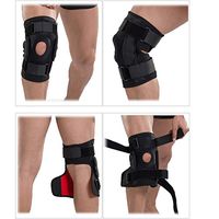 High Key Hinged Knee Brace Support with Open Patella Side Stabilizers for Protection and Pain Relief for Arthritis,Sprains,Meniscus Tear,ACL, MCL - Adjustable, Fit for Men & Women (X-Large)
