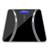 Lookatool Scales Digital Weight, Smart Wireless Digital Bathroom Scale Accurate Body Bathroom Fat Scale Display Seven Ttems of Data 180KG/400 Pounds,Product Size:300mm*300mm*30mm