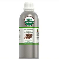 SVA Organics Clove Bud Essential Oil 32 Oz Organic USDA 100% Pure Natural Undiluted Premium Therapeutic Grade Oil Huge Bottle For Skin, Teeth, Diffuser, Aromatherapy