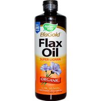 Flax Oil Super Lignan Liquid - 24 fl. oz (710 ml) by Nature's Way