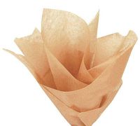 Natural Kraft Waxed Tissue Paper Floral Bouquet Wrapping 18"x24" Large Sheets (50)