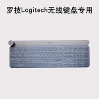Transparent Clear Silicone Keyboard Cover protectors for Logitech Craft Advanced keyboard