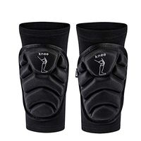 Roller Knee Pads Skiing Ice Skating Off-Road Riding Kneepad Thick Sponge Collision Protective Gear (S)