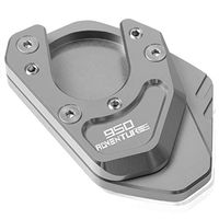 Frames & Fittings for KTM 950 Adventure S 2005 2006 Motorcycle CNC Kickstand Foot Side Stand Extension Pad Support Plate with Logo 950AdventureS - (Color: 950Adventure S)