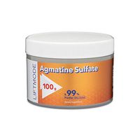 LiftMode Agmatine Sulfate Powder Supplement - for Bodybuilding & Pre Workout | Vegetarian, Vegan, Non-GMO, Gluten Free - 100 Grams (166 Servings)