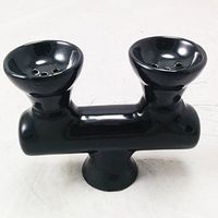 Double Clay Bowl For hookahs NARGILA