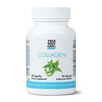 Yes You Can! Collagen - Supports Healthy Joints and Skin, Contains Biotin, Vitamin D3, Zinc, Copper and Silica - Colágeno para Articulaciones, Huesos, Cabello y Uñas Saludables - 30 Capsules