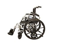 Dalton Poly-Fly Light Weight Wheelchair & Transport Chair Combo (Seat Width Option: 16", 18", 20")