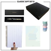 Classic Gift Set D / Stationery Gift Set / Christmas Gift / Black Galaxy Gift Set / Birthday Gift / Gift For Her / Anniversary Gift / Black Friday Cyber Monday SALES / www.lunarbaystore.com