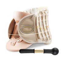 Cervical Neck Traction Device - Inflatable & Adjustable Neck Stretcher Collar - at Home Traction for Neck Pain Relief Air Neck Traction Inflatable Cervical Collar
