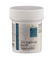 Wise Woman Herbals – All Purpose Salve – 1 Oz – Promotes Healthy Skin, Soothes Minor Abrasions and Irritations, Dry Skin, Itchy Hands, Cracked Heels and Feet – for Adults and Kids