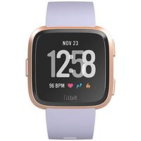 Fitbit Versa Smart Watch - Periwinkle/Rose Gold One Size (S & L Bands Included)