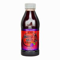 10 Pack - Jump Start Detox 16 Fl Oz Grape with Free Im Baked Bro and Doob Tubes Sticker