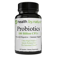 Extraordinary Potent, Fast Acting Probiotic 100 Billion CFU Digestive Health & Immune Support HIGH Potency w/Prebiotic Blend, Enhance survivability