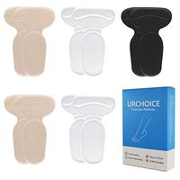 Heel Cushion Inserts - Reusable Soft Shoe Inserts & Heel Cushion Pads Self-Adhesive Foot Care Protector Grips Liners Loose Shoes - Heel Pain Relief Bunion Callus Blisters- 5 Pairs