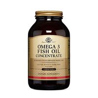 Solgar Omega-3 Fish Oil Concentrate, 120 Softgels - Support for Cardiovascular, Joint & Metabolic Health - Contains EPA & DHA Omega 3 Fatty Acids - Gluten Free, Non GMO, Dairy Free - 60 Servings