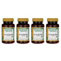 Swanson Artichoke 250 Milligrams 60 Capsules (4 Pack)