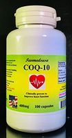 CoQ-10 Q-10 coq10 CO Q10 co-Enzyme 400mg - Various Sizes. Made in USA (1 Bottle - 100 Capsules)