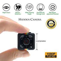 Luxnwatts Mini Camera Spy 1080P Small Hidden Camera Wireless with Night Version and Motion Detection Nanny Cam for Home Security Monitoring