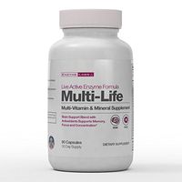 Enzyme Labs Multi-Life® Vitamin and Mineral Supplement with Brain Support;90 Capsules;30 Day Supply!