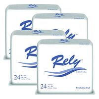 Rely Extra Protection Underwear (Pull-up), Size XLarge, Case of 100