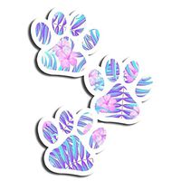 Tropical Paw Sticker Bear Stickers Waterbottle Sticker Tumblr Stickers Laptop Stickers Vinyl Stickers
