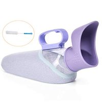 Female Portable Urinal Pee Bottles Home Urinal Potty Thick Firm Urine Bottle with Lid for Women, Old Men and Paralyzed Patients - Idea for Car Travel Camping Caravan