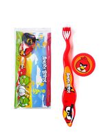 Red Angry Bird Travel Toothbrush Kit - Angry Birds Toothbrush by Rovio