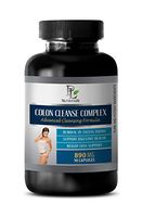 Colon Support with cascara Sagrada - Colon Cleanse Complex - Advanced Cleansing Formula - Fennel Seeds Pills - 1 Bottle 90 Capsules
