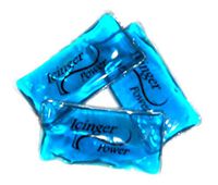 3 Small Ice Packs- Icinger Power - 135gr (4.8 oz) - 15x7cm (5.9"x2.7") - Highly Cooling Gel