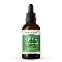 Secrets Of The Tribe - Liver Fortitude, Healthy Liver Formula, Herbal Supplement Blend Drops Alcohol Liquid Extract (4 fl oz)