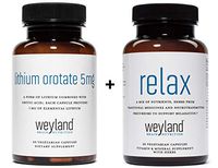 Weyland Brain Nutrition: Lithium Orotate 5mg + Relax (90 Count)