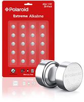 Polaroid Extreme AG6 LR69 370 371 LR920 SR920SW 1.5V Button Cell Alkaline Batteries No Mercury 0% Hg (20-Pack) - 2025 Expiry Date