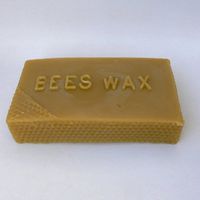 Pure Beeswax block (stamped BEESWAX) 1lb