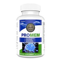 PROMEM Nootropic Brain Booster Supplement for Memory, Focus, Concentration, Brain Support, Mental Clarity, Motivation, Neuro Energy, Mind Enhancement, IQ, Extra Strength Pro Memory Loss Peak Focus