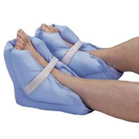 Hermell Heel Pillow Blue Polyester/Cotton - 1 Pair - Model hp8250