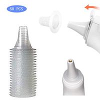 60Pcs Dedicated Disposable Thermometer Probe Covers for All Braun ThermoScan Models