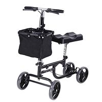 Chi Mercantile Mobility Aid Steerable Knee Walker/Scooter with Basket and Brake