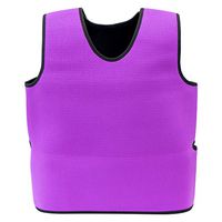 Special Supplies Sensory Compression Vest Deep Pressure Comfort for Autism, Hyperactivity, Mood Processing Disorders, Breathable, Form-Fitting, Kids and Adults (Purple, Medium 20"x36")
