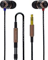 SoundMAGIC E10C High Fidelity Earphones Smartphone Earbuds in Ear Sound Isolating Headphones with Mic and Remote for Audiophiles - Gold