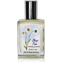 Sleep Time Signals Our Unconscious"It's Time for Sleep” (15ml) Begin Deep Health-Restoring Sleep Cycles, Aid Energy Recovery Kids Safe No Risk Herbal Remedy by Nutravana Lavender Chamomile Neroli Oil