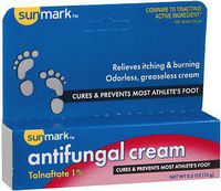 Sunmark Antifungal Cream Tolnaftate - 0.5 oz, Pack of 5