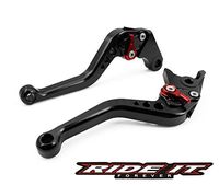 Adjustable short Brake and Clutch Levers for HONDA CBR500R/CB500F/X 2013-2019,CBR250R 2011-2013,CBR300R 2014-2019,CB300F/FA 2014-2019,CB400F/CB400R 2013-2019,GROM 2014-2019-Black