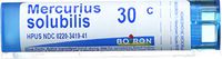 Boiron Mercuius Solunilis Homeopathic Remedie, 30C (80 Pellets)