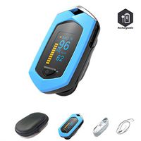 Autsmile 3-in-1 Rechargeable Fingertip 0ximeter Fitness,Blood Oxygen Saturation Monitor for PR and SP02