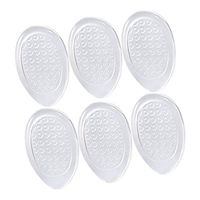 SUPVOX 3 Pairs Heel Grips High Heel Inserts Anti-Slip Silicone Gel Heel Cushion for Foot Care